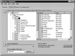 Oldest Backup Tool (Windows 2000 server)